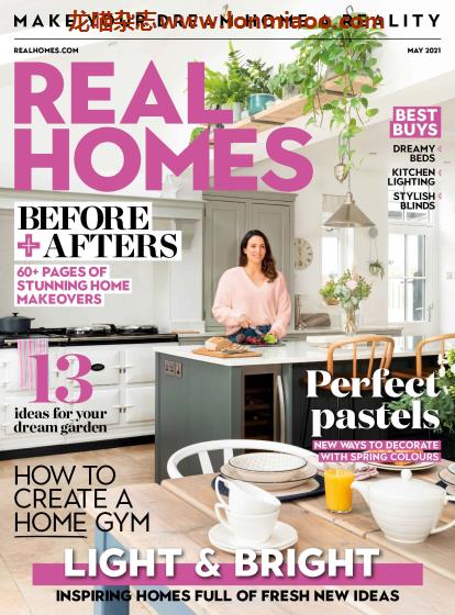 [英国版]Real Homes 室内设计软装杂志 2021年5月刊